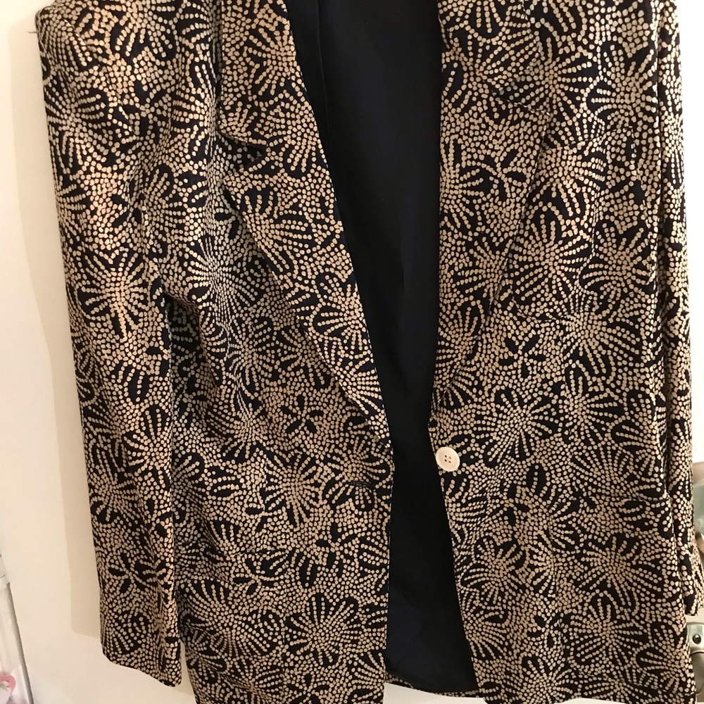 And Klein to silk jacket